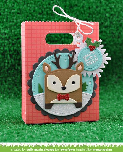 Lawn Fawn - Tiny Gift Box Deer Add-On