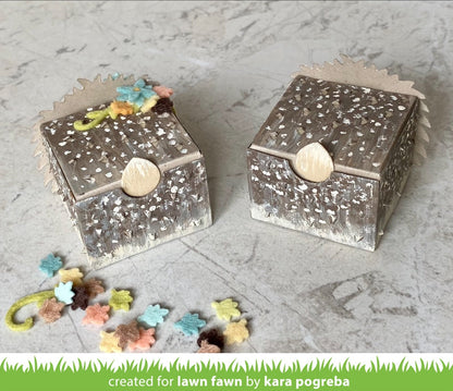 Lawn Fawn - Tiny Gift Box Hedgehog Add-On