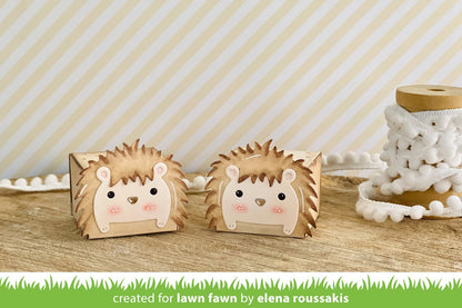 Lawn Fawn - Tiny Gift Box Hedgehog Add-On