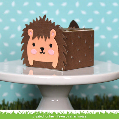 Lawn Fawn - Tiny Gift Box Hedgehog Add-On
