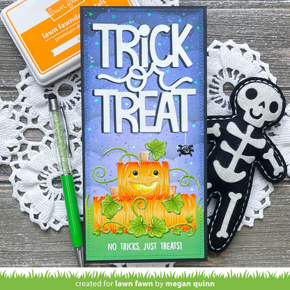 Lawn Fawn - Tiny Gift Box Jack-O'-Lantern Add-On