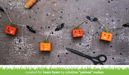 Lawn Fawn - Tiny Gift Box Jack-O'-Lantern Add-On