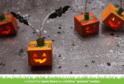 Lawn Fawn - Tiny Gift Box Jack-O'-Lantern Add-On