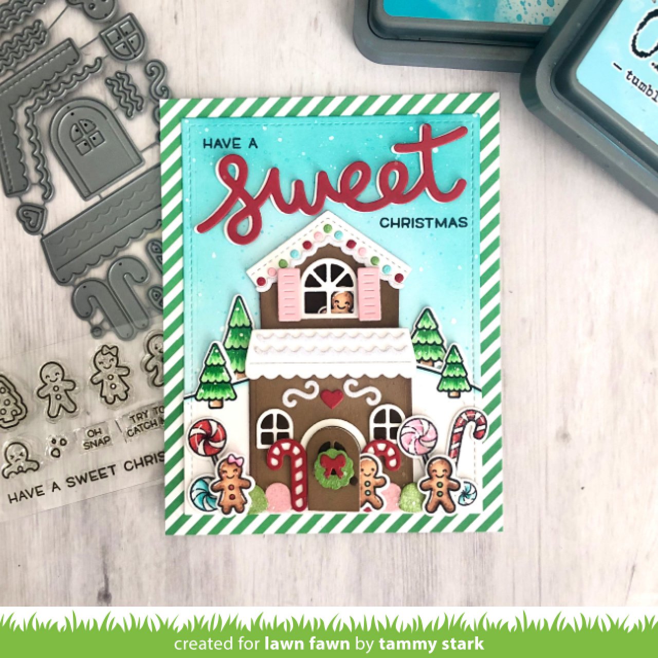 Lawn Fawn - Tiny Gingerbread