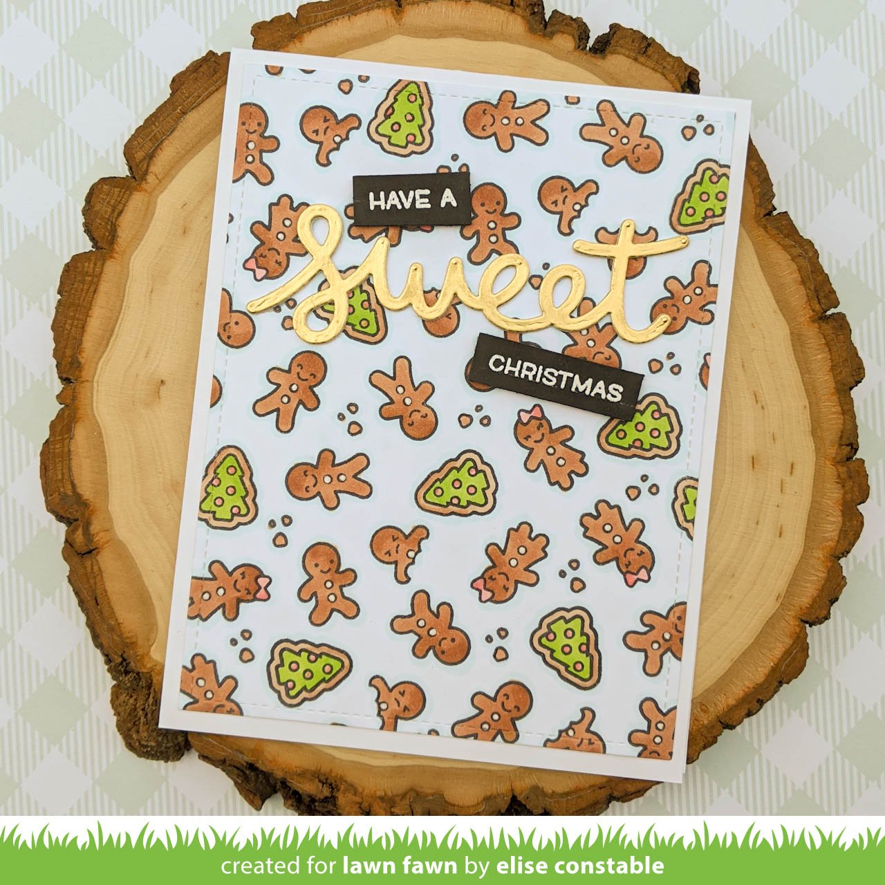 Lawn Fawn - Tiny Gingerbread