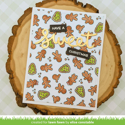 Lawn Fawn - Tiny Gingerbread