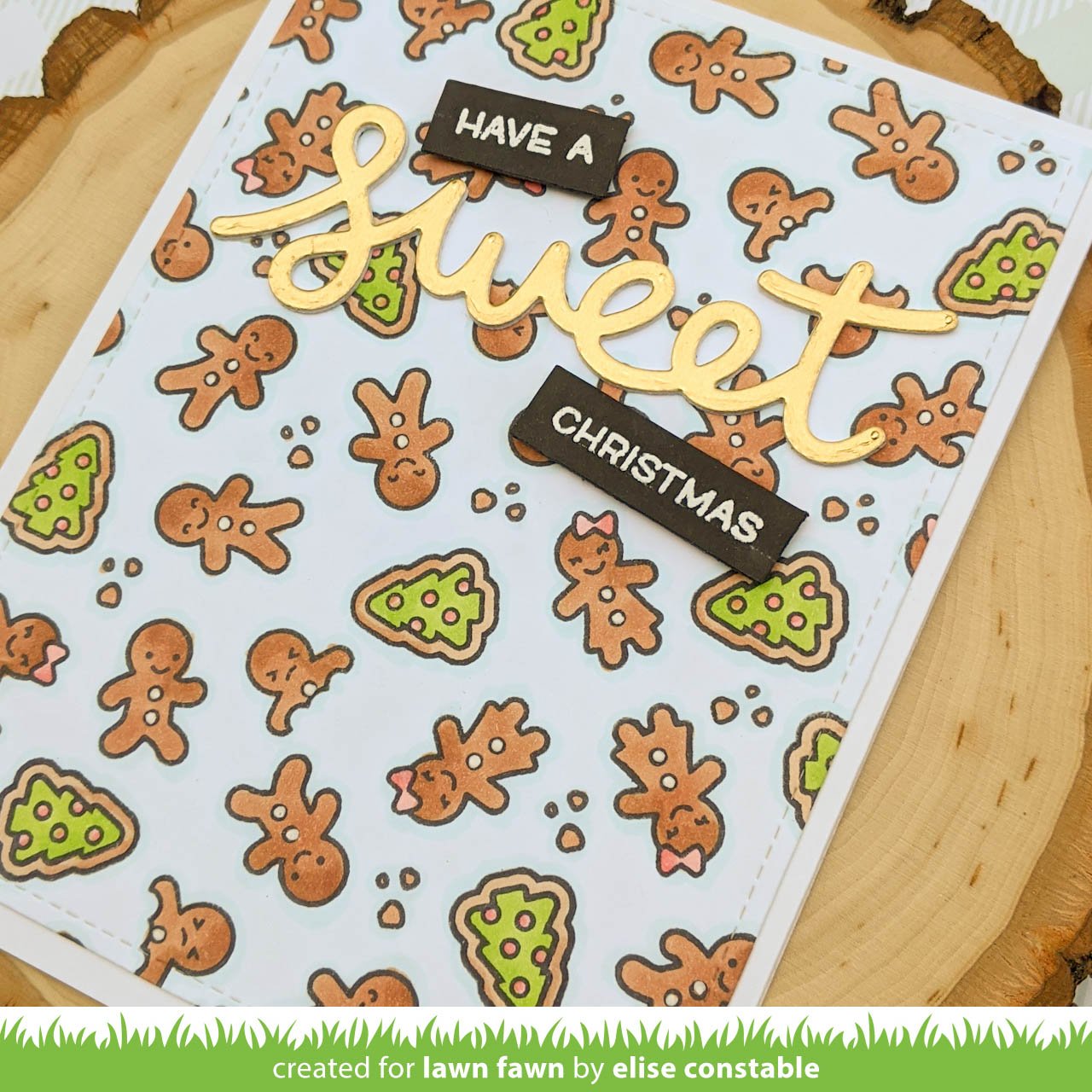 Lawn Fawn - Metallic Cardstock - Gold