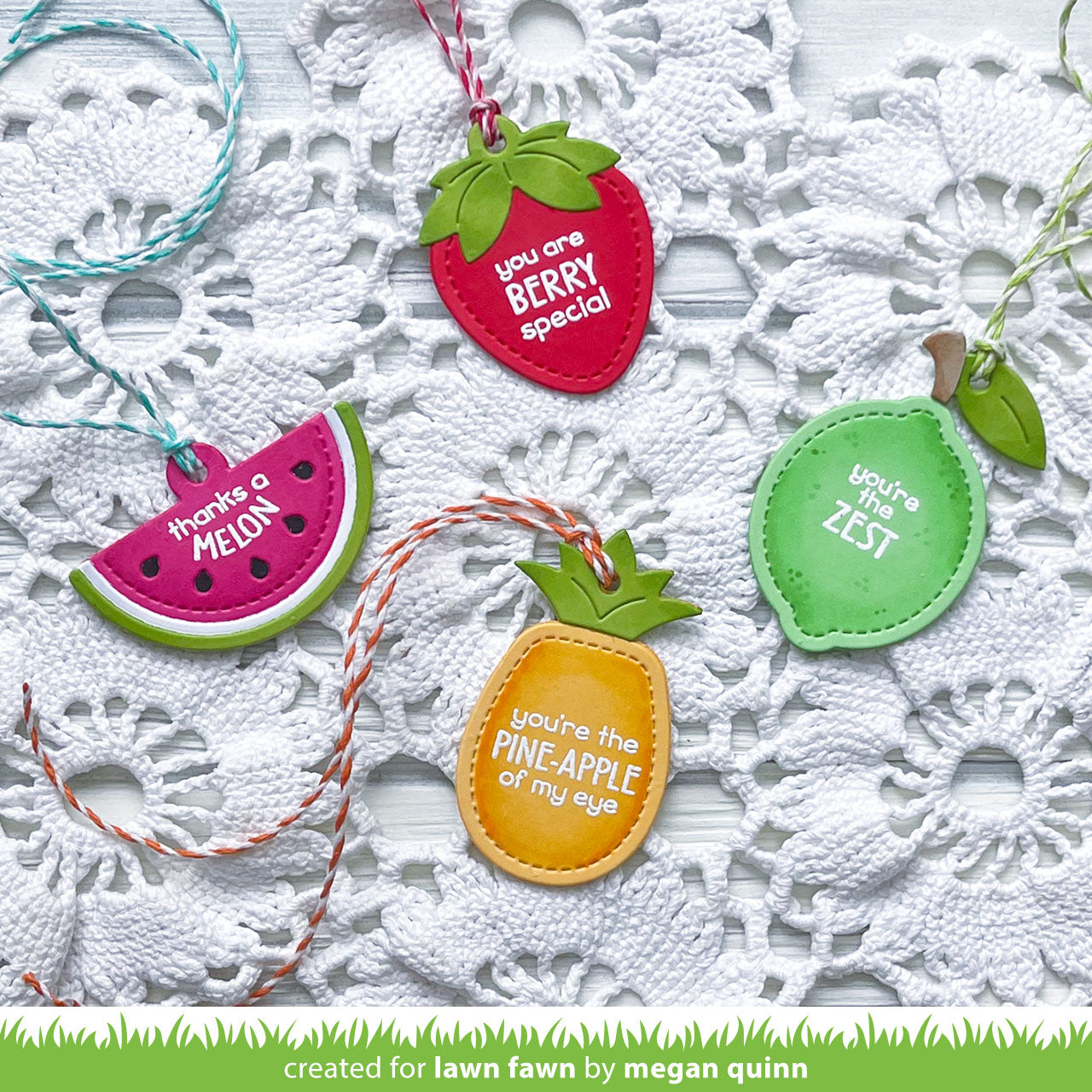 Lawn Fawn - Fruit Tiny Tags