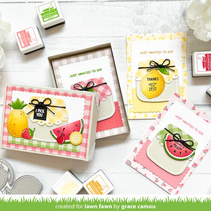 Lawn Fawn - Tiny Tag Sayings: Fruit