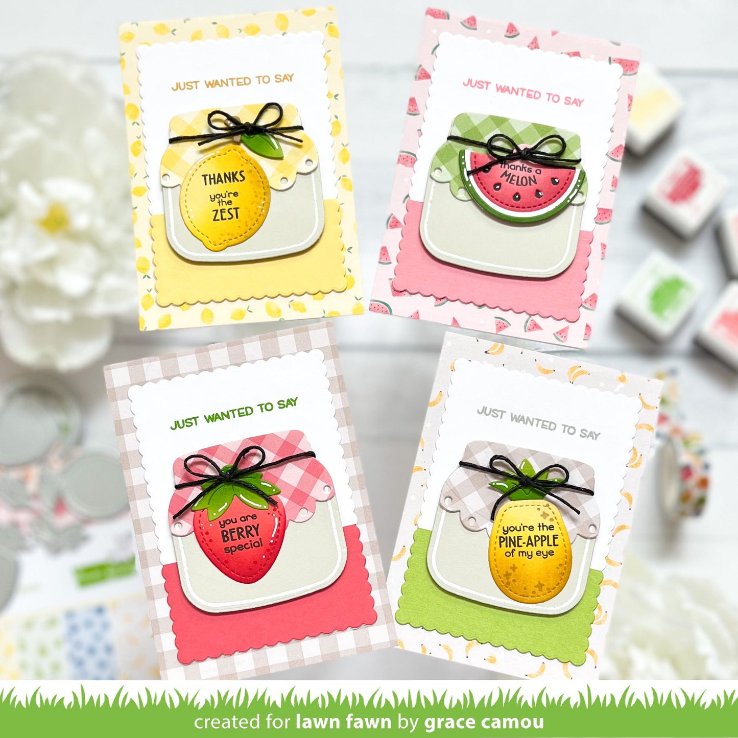 Lawn Fawn - Fruit Tiny Tags