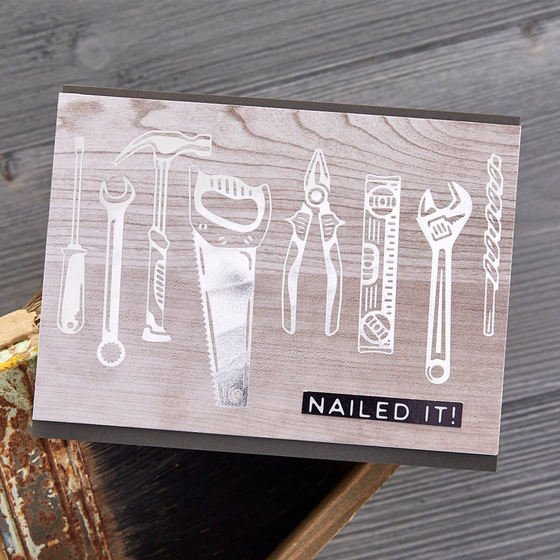 Spellbinders - Nailed It! Glimmer Hot Foil Plate