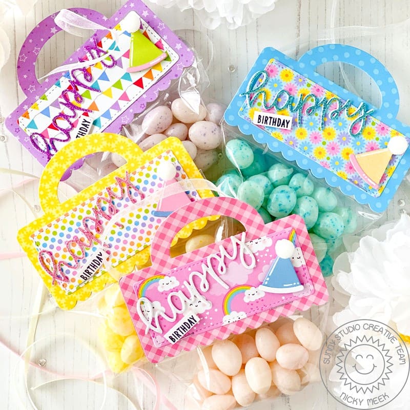 Sunny Studio - Treat Bag Topper Dies