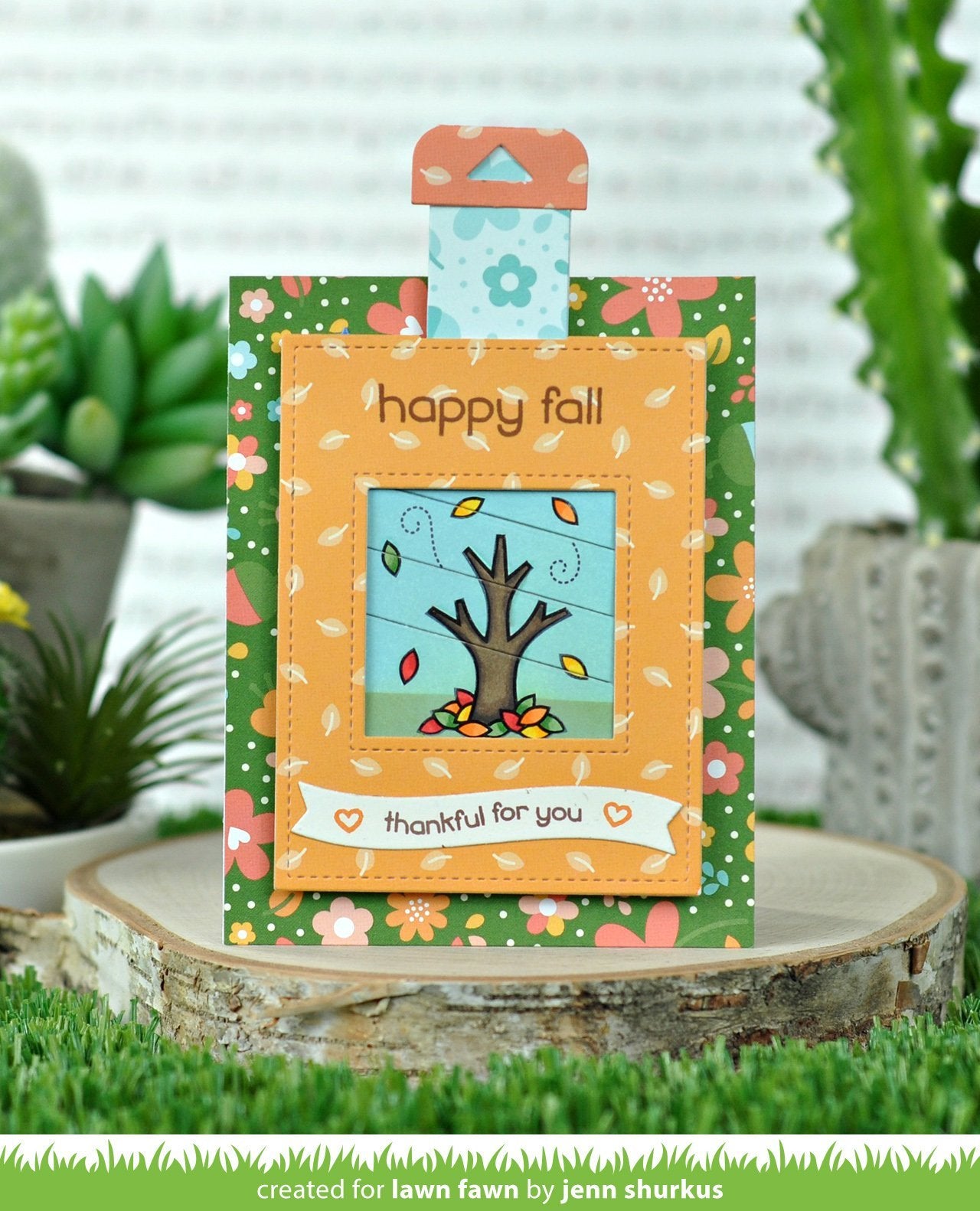 Lawn Fawn - Tree Before 'n Afters