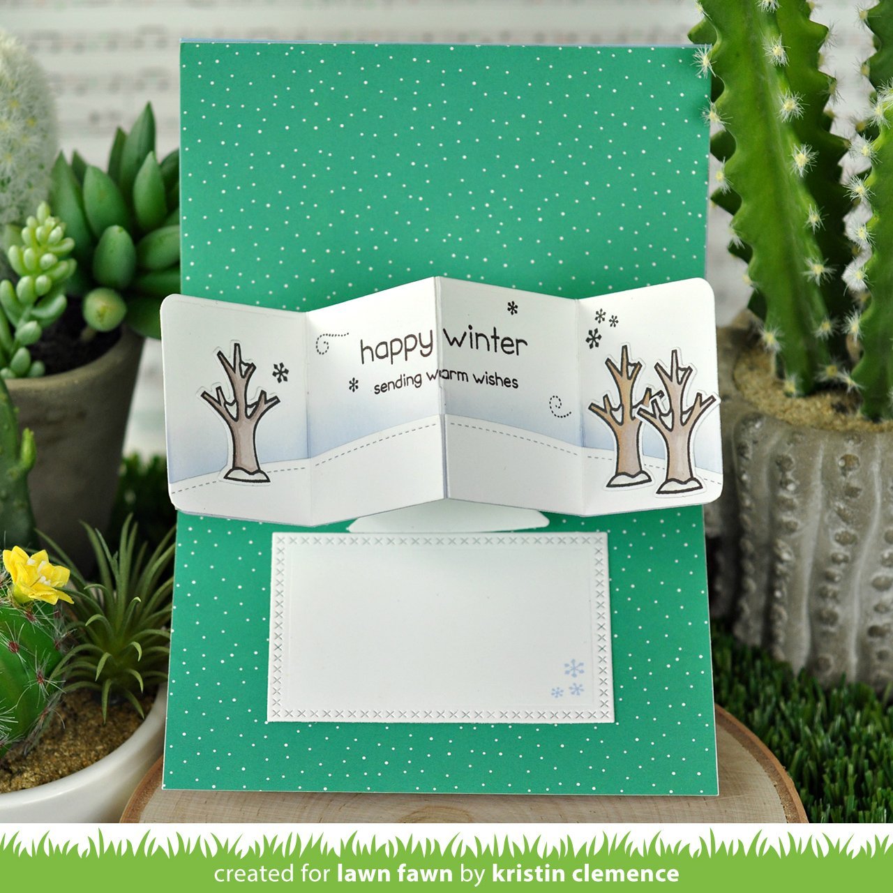 Lawn Fawn - Tree Before 'n Afters