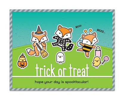 Lawn Fawn - Trick Or Treat Line Border