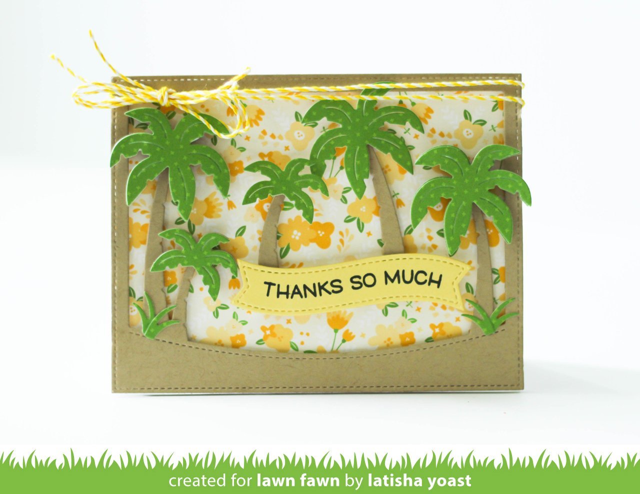 Lawn Fawn - Tropical Backdrop