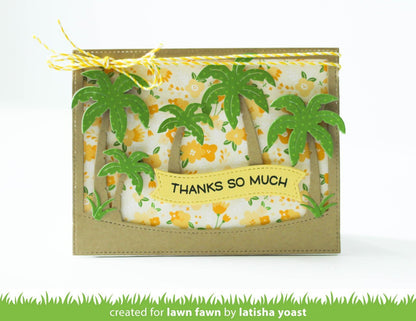 Lawn Fawn - Tropical Backdrop