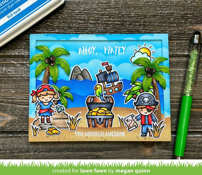 Lawn Fawn - Tropical Backdrop