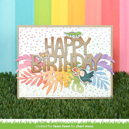 Lawn Fawn - Watercolor Wishes Rainbow - Petite Paper Pack 6x6"