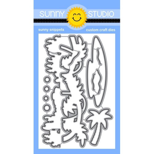 Sunny Studio - Tropical Scenes Dies