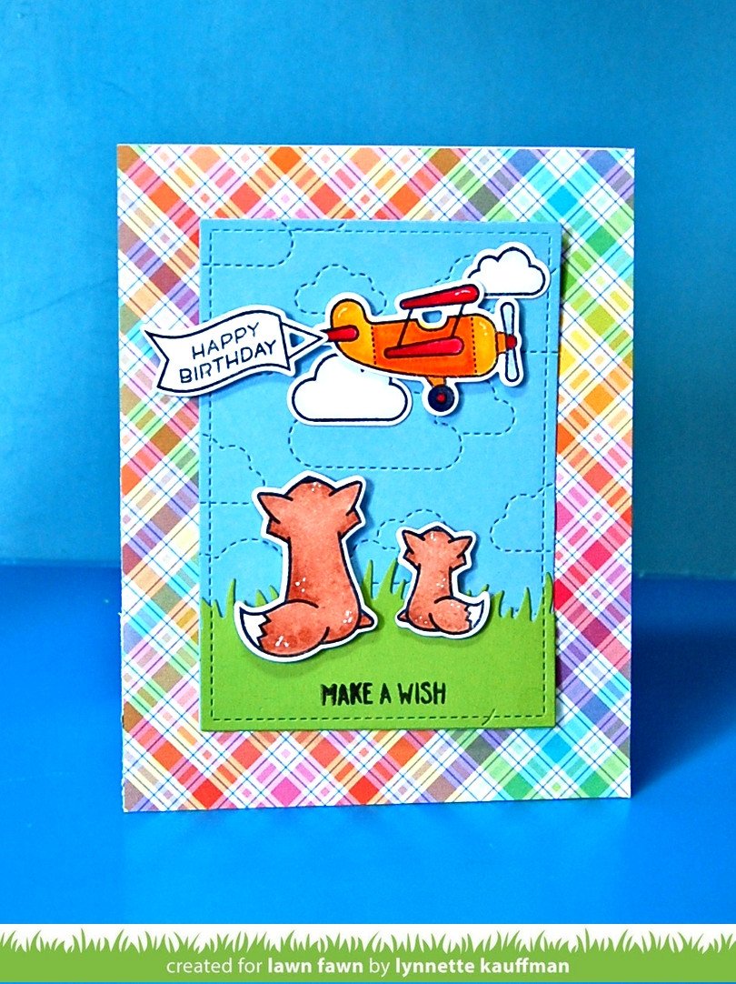 Lawn Fawn - Plane And Simple