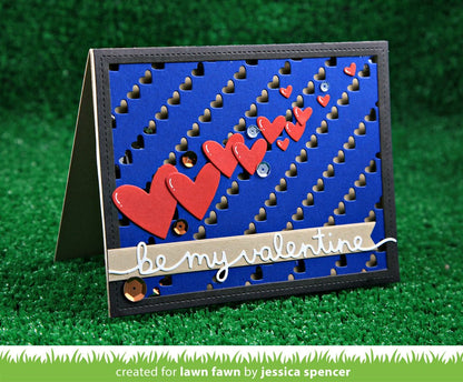 Lawn Fawn - Be my Valentine Border