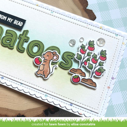 Lawn Fawn - Veggie Happy