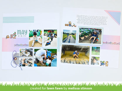 Lawn Fawn - Veggie Happy