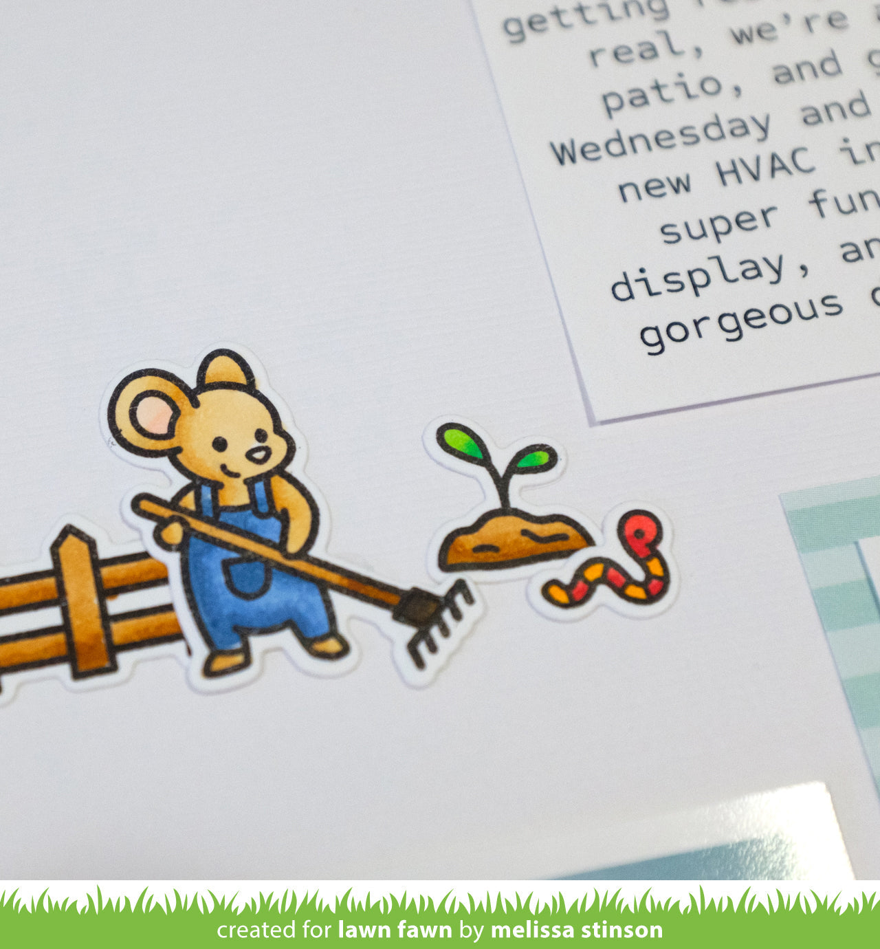 Lawn Fawn - Veggie Happy