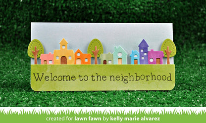 Lawn Fawn - Village Border