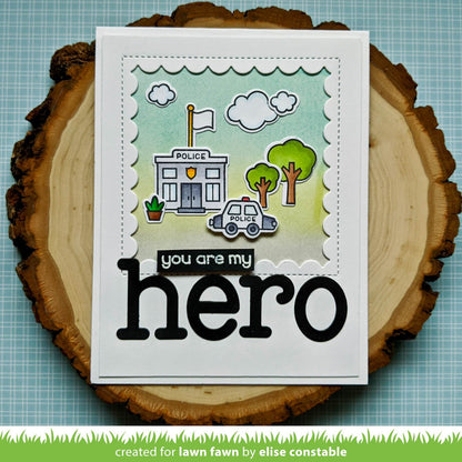 Lawn Fawn - Village Heroes