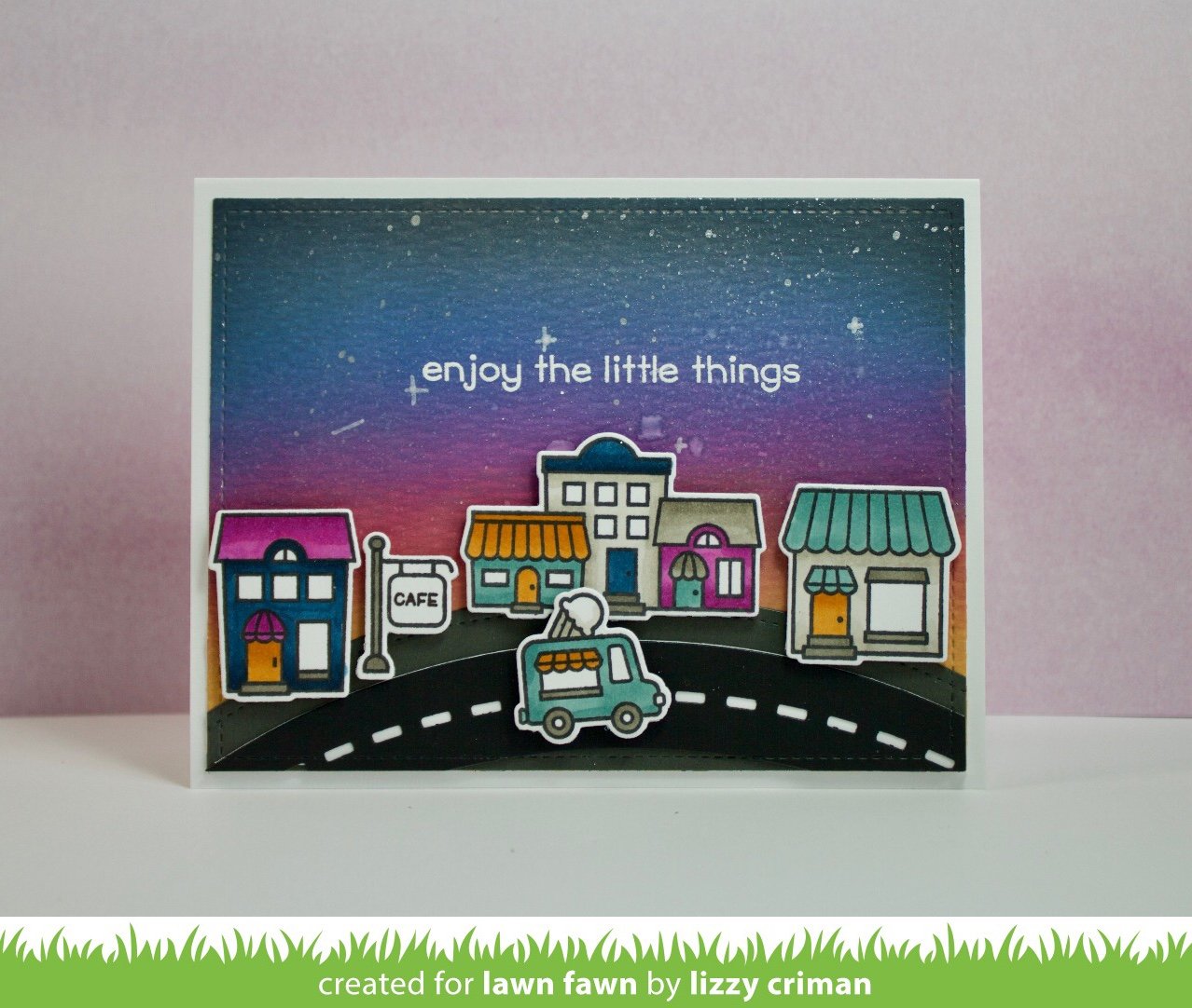 Lawn Fawn - Village Shops