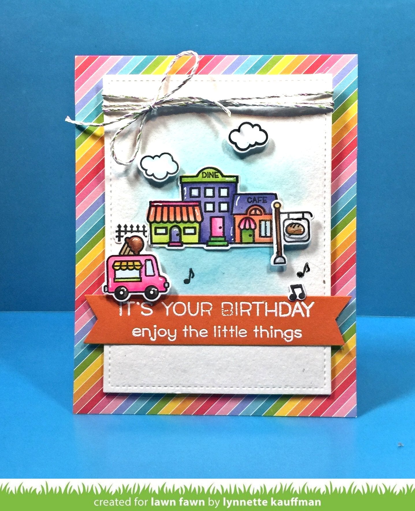Lawn Fawn - Village Shops
