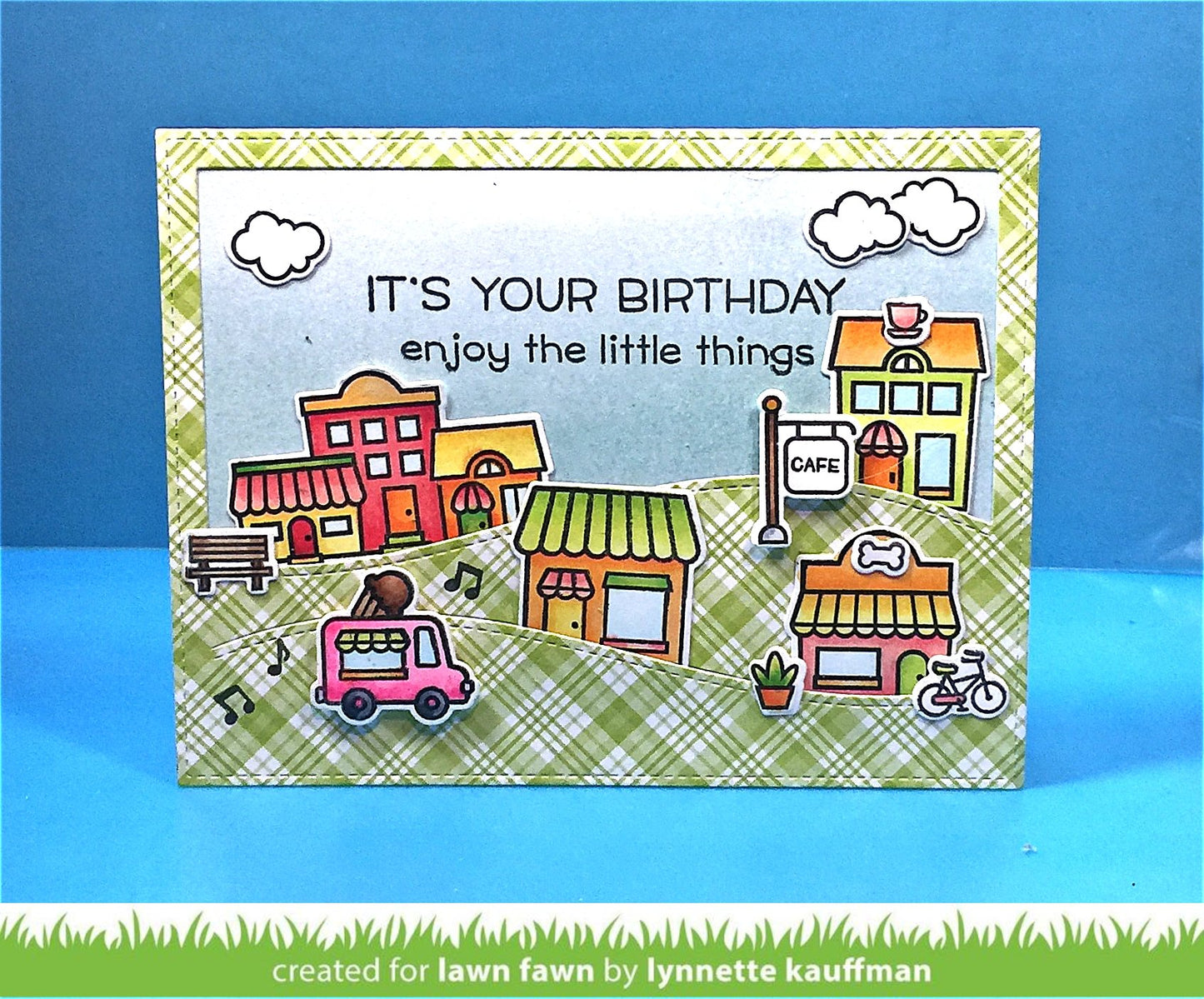 Lawn Fawn - Village Shops