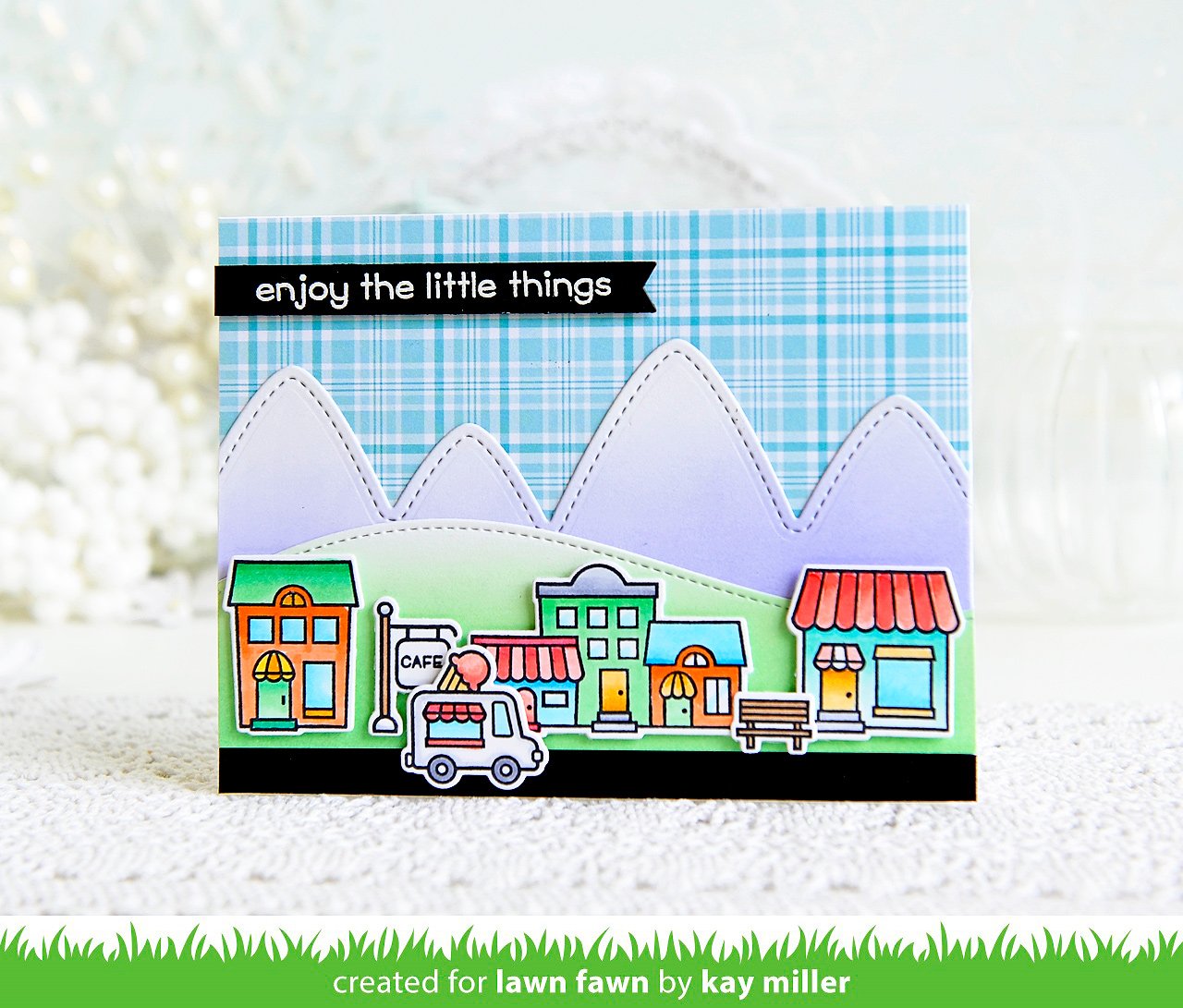 Lawn Fawn - Village Shops