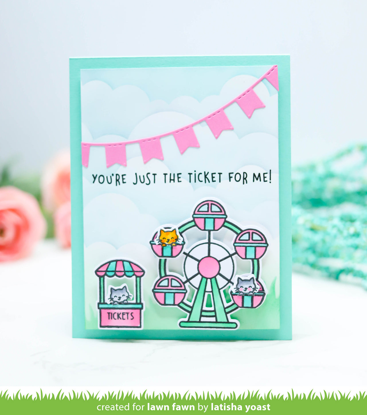 Lawn Fawn - Wheely Great Day