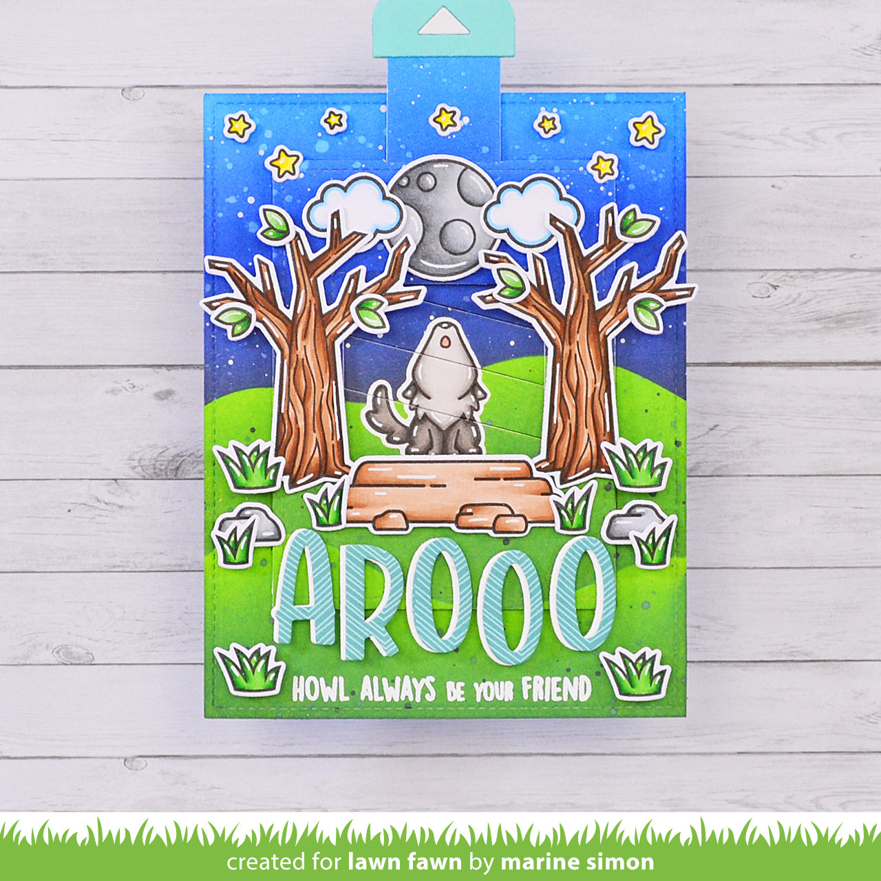 Lawn Fawn - Wolf Before 'N Afters