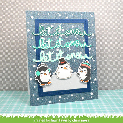 Lawn Fawn - Winter Big Scripty Words