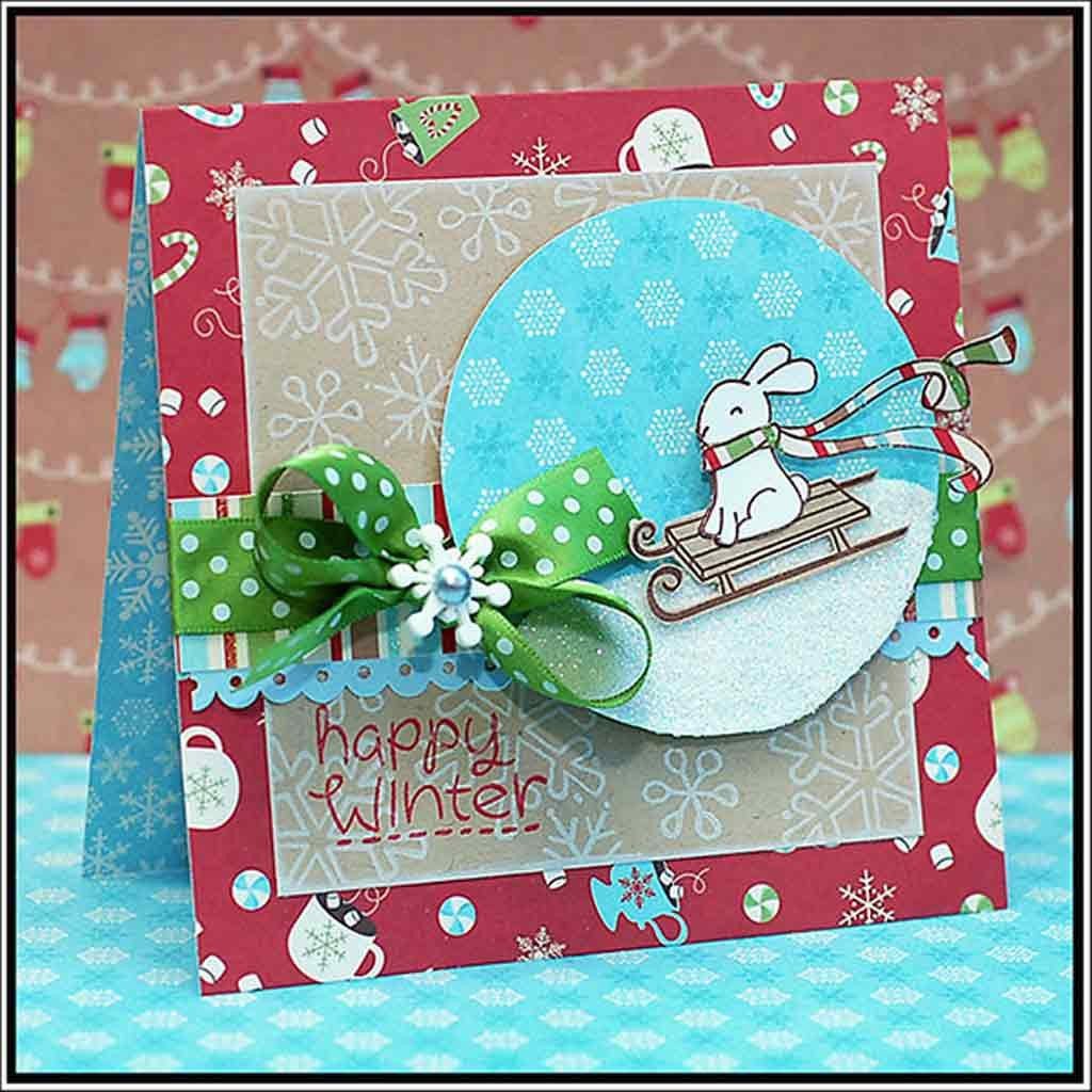 Lawn Fawn - Winter Bunny