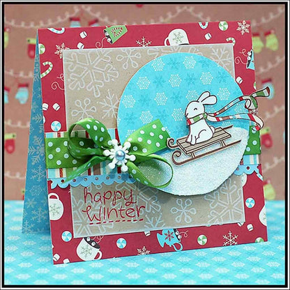 Lawn Fawn - Winter Bunny