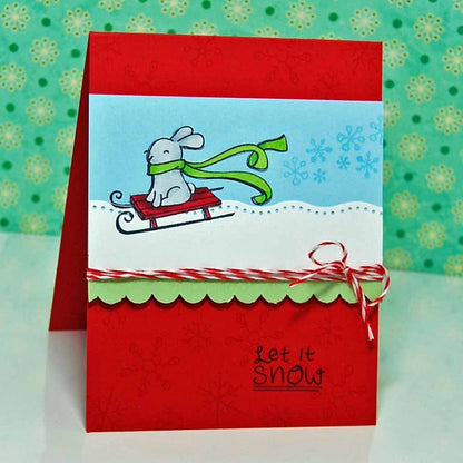 Lawn Fawn - Winter Bunny
