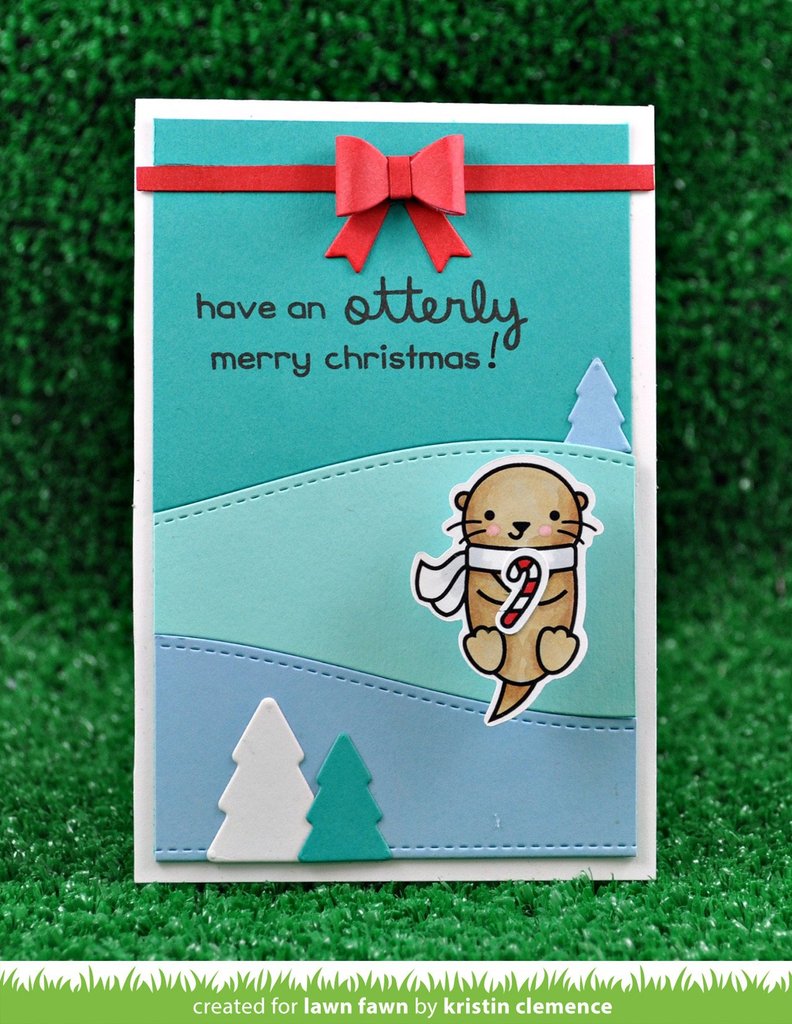 Lawn Fawn - Winter Otter