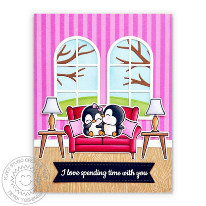 Sunny Studio - Sleek Stripes Paper Pad 6x6"