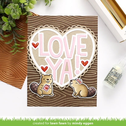 Lawn Fawn - Wood You Be Mine?
