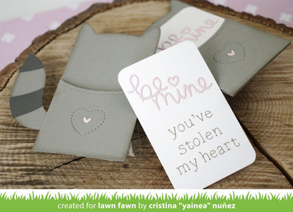Lawn Fawn - Stitched Gift Card Pocket