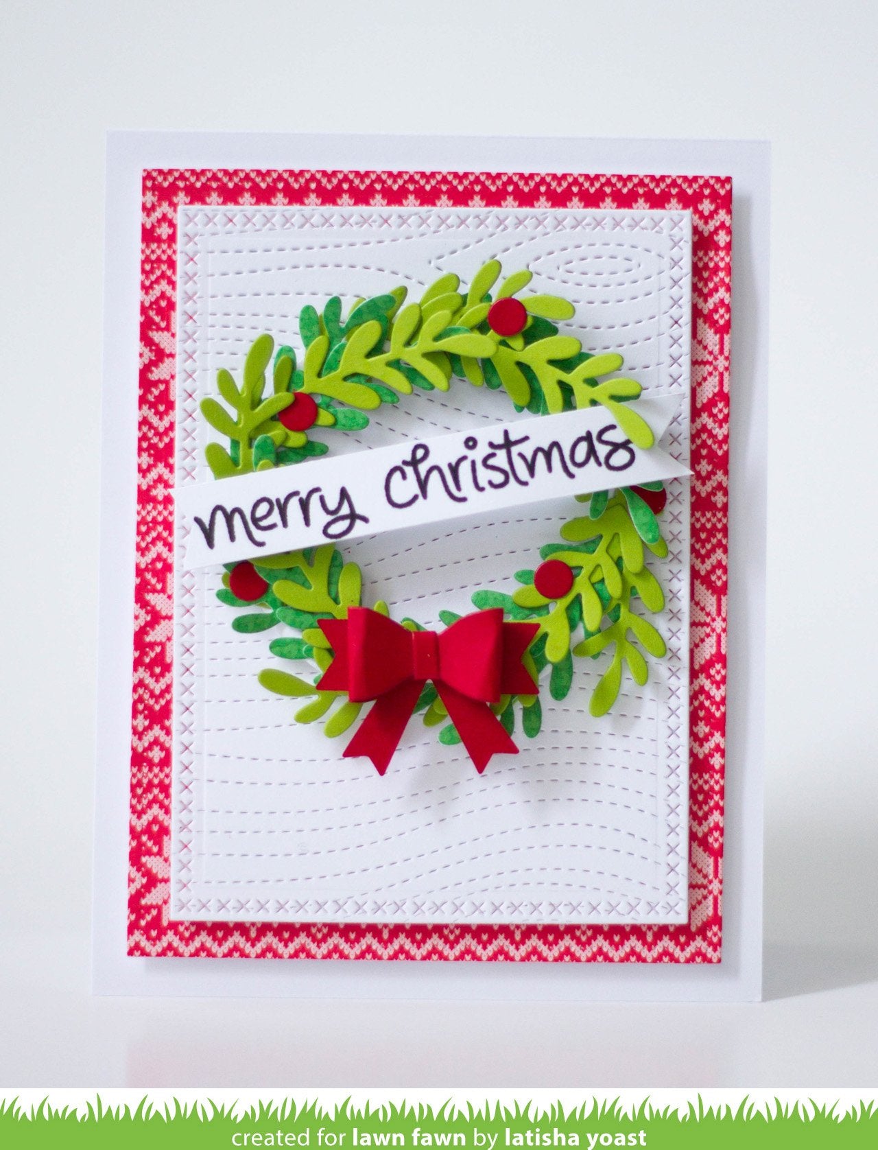 Lawn Fawn - Large Wreath
