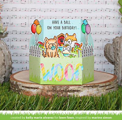 Lawn Fawn - Yappy Birthday Add-On