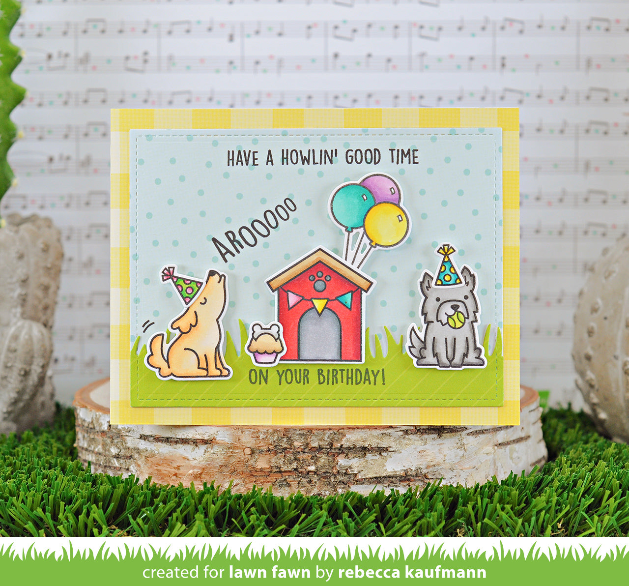Lawn Fawn - Yappy Birthday