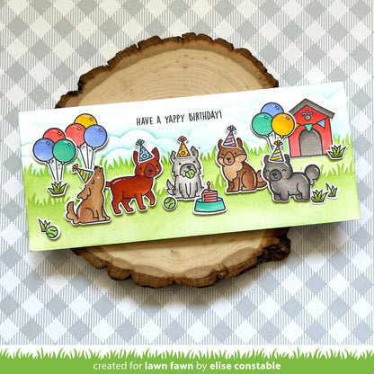 Lawn Fawn - Yappy Birthday