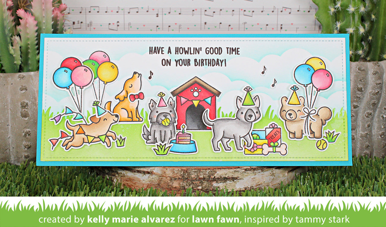 Lawn Fawn - Yappy Birthday